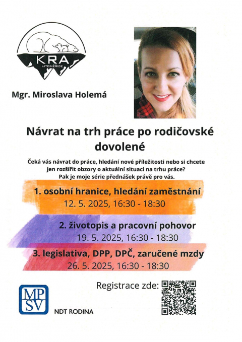 Přednášky - Návrat na trh práce po rodičovské dovolené