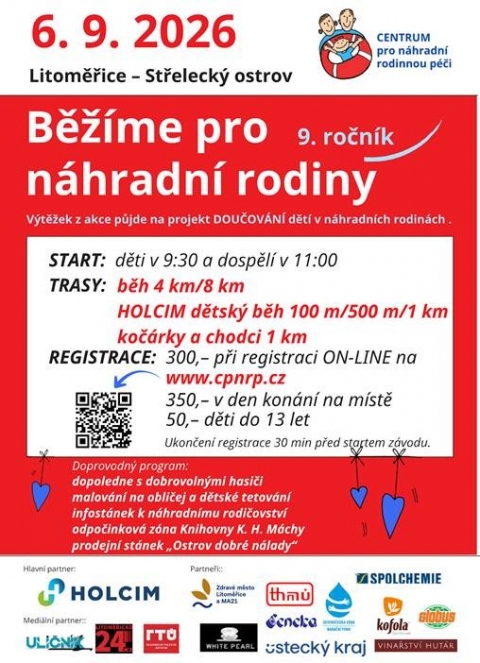 Běžíme pro náhradní rodiny